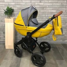 Детская коляска 2 в 1 Verdi Orion 08 Yellow Lemon